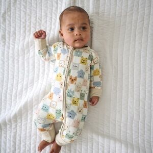 Little Sleepies Check Mates Zippy